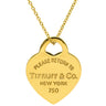 ティファニー Tiffany & Co リターン トゥ ハートタグ ペンダント 60011443 イエローゴールド K18YG ネックレス T＆Co.18K 750 YG