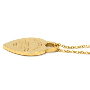 ティファニー Tiffany & Co リターン トゥ ハートタグ ペンダント 60011443 イエローゴールド K18YG ネックレス T＆Co.18K 750 YG