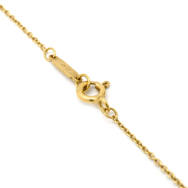 ティファニー Tiffany & Co リターン トゥ ハートタグ ペンダント 60011443 イエローゴールド K18YG ネックレス T＆Co.18K 750 YG