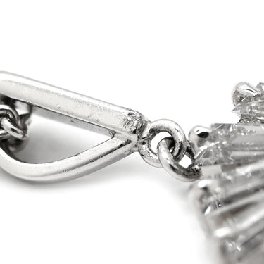 ミキモト MIKIMOTO サファイア ダイヤ ハートペンダント ブルー×プラチナシルバー Pt900 サファイア ダイヤモンド ネックレス MIKIMOTO PT 他社製ネックレス