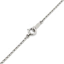 ミキモト MIKIMOTO サファイア ダイヤ ハートペンダント ブルー×プラチナシルバー Pt900 サファイア ダイヤモンド ネックレス MIKIMOTO PT 他社製ネックレス