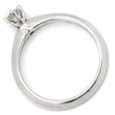 ティファニー Tiffany & Co ソリティア ダイヤリング プラチナシルバー Pt950 ダイヤモンド リング 指輪 T＆Co. 一粒 1P 立爪 0.24ct プラチナ950 9号