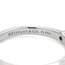 ティファニー Tiffany & Co ソリティア ダイヤリング プラチナシルバー Pt950 ダイヤモンド リング 指輪 T＆Co. 一粒 1P 立爪 0.24ct プラチナ950 9号