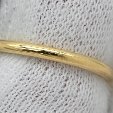 ティファニー Tiffany & Co T ダイヤモンド ワイヤー 60147091 イエローゴールド K18YG ダイヤモンド リング 指輪 T&Co. AU750 18K YG 7.5号