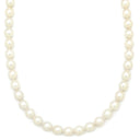 タサキ TASAKI あこやパール 6.5～7.0mm パールホワイト×ホワイトゴールド K14WG パール ネックレス TASAKI 14K WG 真珠 ラウンドシェイプ