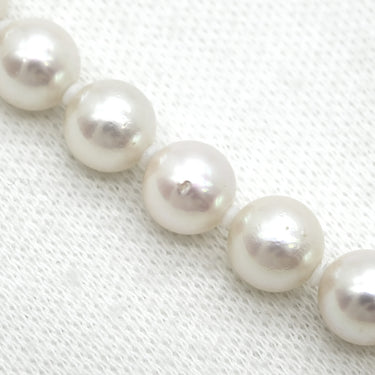 タサキ TASAKI あこやパール 6.5～7.0mm パールホワイト×ホワイトゴールド K14WG パール ネックレス TASAKI 14K WG 真珠 ラウンドシェイプ