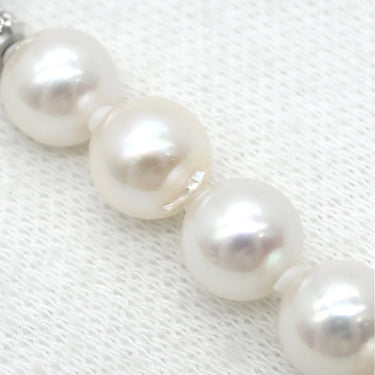 タサキ TASAKI あこやパール 6.5～7.0mm パールホワイト×ホワイトゴールド K14WG パール ネックレス TASAKI 14K WG 真珠 ラウンドシェイプ