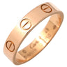 カルティエ Cartier ミニラブリング B4085200 ピンクゴールド K18PG #49(JP9) リング 指輪 スモールモデル LOVE Ring 18K 750PG 9号