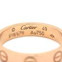 カルティエ Cartier ミニラブリング B4085200 ピンクゴールド K18PG #49(JP9) リング 指輪 スモールモデル LOVE Ring 18K 750PG 9号