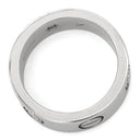 カルティエ Cartier ラブリング ハーフダイヤ B4032500 ホワイトゴールド K18WG ダイヤモンド #47(JP7) リング 指輪 クラシックモデル LOVE Ring 750 18K 3粒 3石 7号
