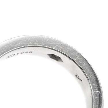 カルティエ Cartier ラブリング ハーフダイヤ B4032500 ホワイトゴールド K18WG ダイヤモンド #47(JP7) リング 指輪 クラシックモデル LOVE Ring 750 18K 3粒 3石 7号