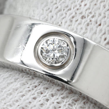カルティエ Cartier ラブリング ハーフダイヤ B4032500 ホワイトゴールド K18WG ダイヤモンド #47(JP7) リング 指輪 クラシックモデル LOVE Ring 750 18K 3粒 3石 7号