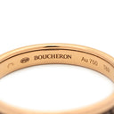ブシュロン BOUCHERON キャトル クラシック ハーフ JAL00175 ブラウン×ピンクゴールド K18PG ブラウンPVD #T69(JP29) リング 指輪 茶 PVD Au750 18K PG 29号