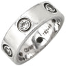 カルティエ Cartier ラブリング フルダイヤ B4026000 ホワイトゴールド K18WG ダイヤモンド #49(JP9) リング 指輪 LOVE Ring 750WG 6Pダイヤモンド 9号