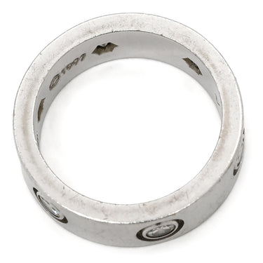 カルティエ Cartier ラブリング フルダイヤ B4026000 ホワイトゴールド K18WG ダイヤモンド #49(JP9) リング 指輪 LOVE Ring 750WG 6Pダイヤモンド 9号