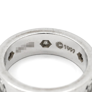 カルティエ Cartier ラブリング フルダイヤ B4026000 ホワイトゴールド K18WG ダイヤモンド #49(JP9) リング 指輪 LOVE Ring 750WG 6Pダイヤモンド 9号