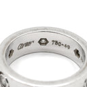 カルティエ Cartier ラブリング フルダイヤ B4026000 ホワイトゴールド K18WG ダイヤモンド #49(JP9) リング 指輪 LOVE Ring 750WG 6Pダイヤモンド 9号