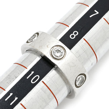 カルティエ Cartier ラブリング フルダイヤ B4026000 ホワイトゴールド K18WG ダイヤモンド #49(JP9) リング 指輪 LOVE Ring 750WG 6Pダイヤモンド 9号