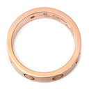 カルティエ Cartier ミニラブリング 1Pダイヤ B4050700 ピンクゴールド K18PG ダイヤモンド #49(JP9) リング 指輪 スモールモデル LOVE Ring 18K 750PG 9号