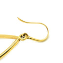 ティファニー Tiffany & Co オープン ティアドロップ イエローゴールド K18YG ピアス T&Co. Au750 18K 18金 フックピアス