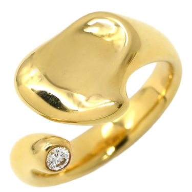 ティファニー Tiffany & Co フルハート ダイヤ イエローゴールド K18YG ダイヤモンド リング 指輪 T＆Co. 750 18K 18金 YG エルサ ペレッティ 10.5号