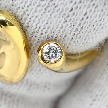ティファニー Tiffany & Co フルハート ダイヤ イエローゴールド K18YG ダイヤモンド リング 指輪 T＆Co. 750 18K 18金 YG エルサ ペレッティ 10.5号