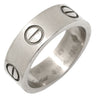 カルティエ Cartier LOVE ラブリング B4084700 ホワイトゴールド K18WG #49(JP9) リング 指輪 750 18K WG クラシックモデル 8号