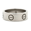 カルティエ Cartier LOVE ラブリング B4084700 ホワイトゴールド K18WG #49(JP9) リング 指輪 750 18K WG クラシックモデル 8号