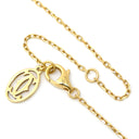 カルティエ Cartier ダムール SM イエローゴールド K18YG ダイヤモンド ネックレス Au750 18K 18金 1P 1石 1粒 ダイヤモンド スモールモデル