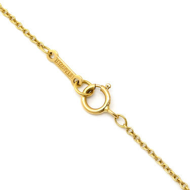 ティファニー Tiffany & Co ラビングハート イエローゴールド K18YG ネックレス 18K 750 YG T&Co. パロマピカソ