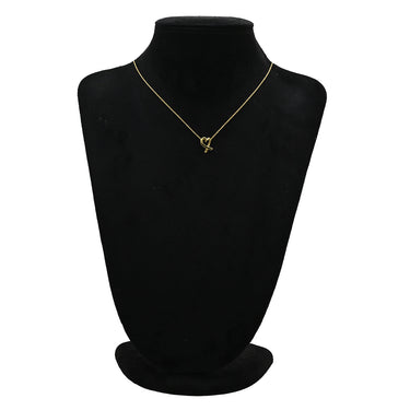 ティファニー Tiffany & Co ラビングハート イエローゴールド K18YG ネックレス 18K 750 YG T&Co. パロマピカソ