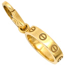 カルティエ Cartier ラブチャーム イエローゴールド K18YG ペンダントトップ 750YG 18K ネックレストップ