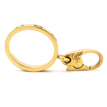 カルティエ Cartier ラブチャーム イエローゴールド K18YG ペンダントトップ 750YG 18K ネックレストップ
