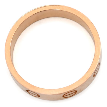 カルティエ Cartier ミニラブリング B4085200 ピンクゴールド K18PG #50(JP10) リング 指輪 スモールモデル LOVE Ring 18K 750PG 10号