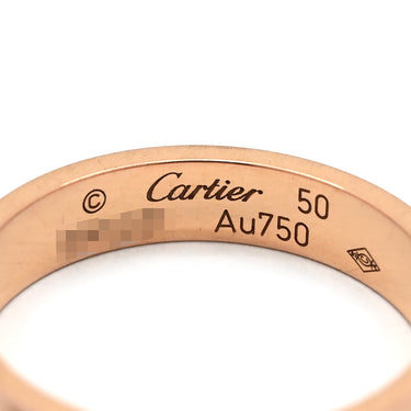 カルティエ Cartier ミニラブリング B4085200 ピンクゴールド K18PG #50(JP10) リング 指輪 スモールモデル LOVE Ring 18K 750PG 10号