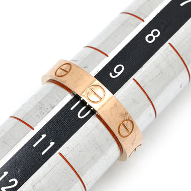 カルティエ Cartier ミニラブリング B4085200 ピンクゴールド K18PG #50(JP10) リング 指輪 スモールモデル LOVE Ring 18K 750PG 10号