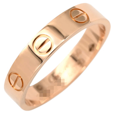 カルティエ Cartier ミニラブリング B4085200 ピンクゴールド K18PG #50(JP10) リング 指輪 スモールモデル LOVE Ring 18K 750PG 10号