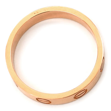 カルティエ Cartier ミニラブリング B4085200 ピンクゴールド K18PG #50(JP10) リング 指輪 スモールモデル LOVE Ring 18K 750PG 10号