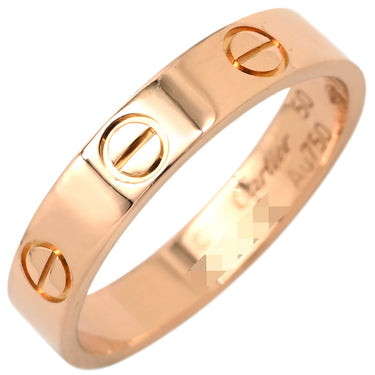カルティエ Cartier ミニラブリング B4085200 ピンクゴールド K18PG #50(JP10) リング 指輪 スモールモデル LOVE Ring 18K 750PG 10号