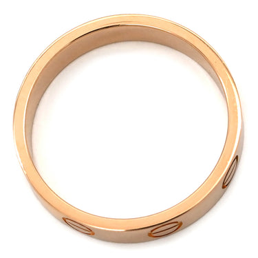 カルティエ Cartier ミニラブリング B4085200 ピンクゴールド K18PG #50(JP10) リング 指輪 スモールモデル LOVE Ring 18K 750PG 10号