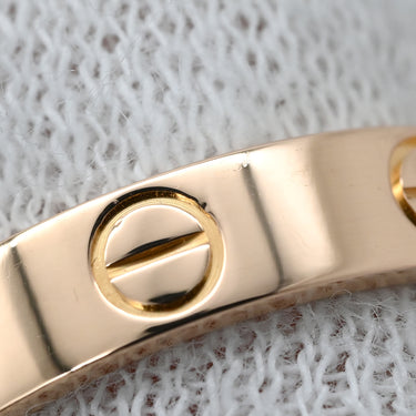 カルティエ Cartier ミニラブリング B4085200 ピンクゴールド K18PG #50(JP10) リング 指輪 スモールモデル LOVE Ring 18K 750PG 10号