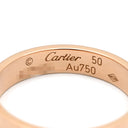 カルティエ Cartier ミニラブリング B4085200 ピンクゴールド K18PG #50(JP10) リング 指輪 スモールモデル LOVE Ring 18K 750PG 10号