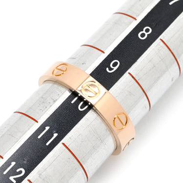 カルティエ Cartier ミニラブリング B4085200 ピンクゴールド K18PG #50(JP10) リング 指輪 スモールモデル LOVE Ring 18K 750PG 10号