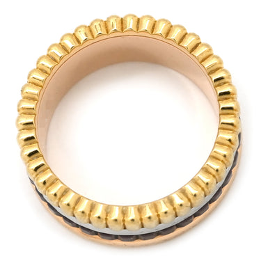 ブシュロン BOUCHERON キャトル クラシック スモール JRG00290 4カラー K18YG K18PG K18WG ブラウンPVD #T44 リング 指輪 Au750 18K 3.5号