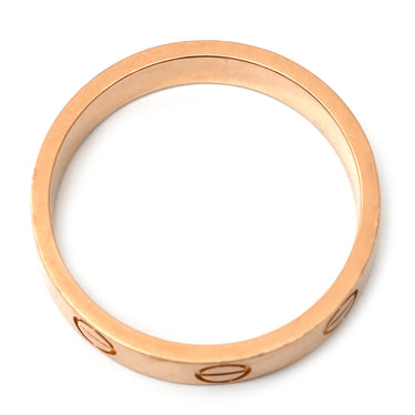 カルティエ Cartier ミニラブリング B4085200 ピンクゴールド K18PG #50(JP10) リング 指輪 スモールモデル LOVE Ring 18K 750PG 10号