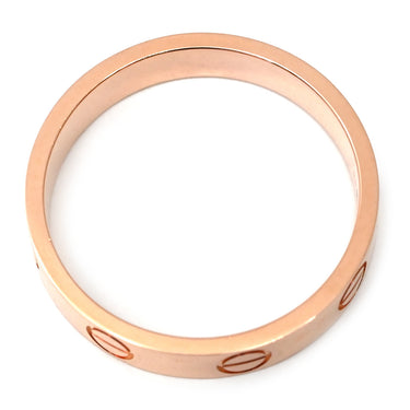 カルティエ Cartier ミニラブリング B4085200 ピンクゴールド K18PG #51(JP11) リング 指輪 スモールモデル LOVE Ring 18K 750PG 11号