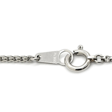 ノンブランド NON BRAND サファイア 7.535ct ダイヤペンダント ブルー×プラチナシルバー Pt900 サファイア ダイヤモンド Pt850(チェーン) ネックレス 青 ブルー 大粒 プラチナ900 クッションミックスカット