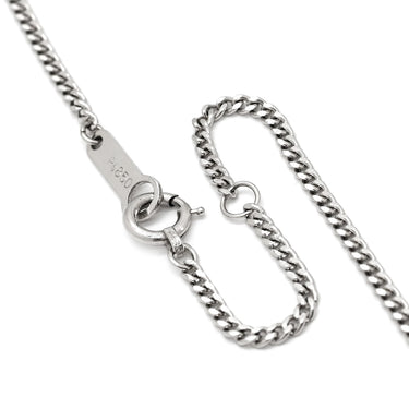 ノンブランド NON BRAND サファイア 8.75ct ダイヤペンダント ブルー×プラチナシルバー Pt900 サファイア ダイヤモンド Pt850(チェーン) ネックレス 青 ブルー 大粒 プラチナ900 オーバル