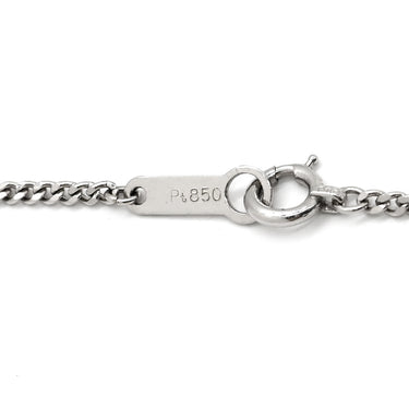 ノンブランド NON BRAND サファイア 8.75ct ダイヤペンダント ブルー×プラチナシルバー Pt900 サファイア ダイヤモンド Pt850(チェーン) ネックレス 青 ブルー 大粒 プラチナ900 オーバル