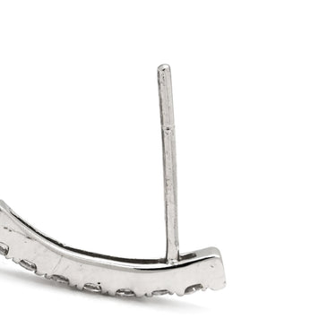 ノンブランド NON BRAND ロイヤルブルー サファイア 2.15ct ダイヤ ブルー×ホワイトゴールド K18WG サファイア ダイヤモンド ピアス 18K 750WG ペアシェイプ ドロップ スイング